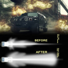 Load image into Gallery viewer, 5 inch 18W 24 LED Waterproof IP67 Two Bar Modified Off-road Lights Spotlight Light Car Work Lights, DC 9-48V, Spot/72W/6000K 3000LM, Yellow/18W/3000K 1080LM