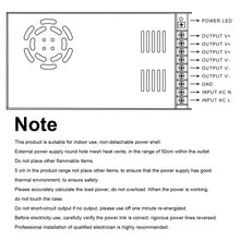 Load image into Gallery viewer, AC 110 / 220V to DC 12V 15A 180W Power Adapter AC-DC Converter Step Down Module, 15A 180W