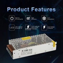 Load image into Gallery viewer, AC 110 / 220V to DC 12V 20A 240W Power Adapter AC-DC Converter Step Down Module Voltage Transformer Switch Power, 20A 240W