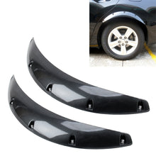 Load image into Gallery viewer, 2 PCS 58cm Car Stickers Rubber Large Round Arc Strips Universal Fender Flares Wheel Eyebrow Decal Sticker Eyebrow Car-covers Black Striped Round Arc Strips, 58cm