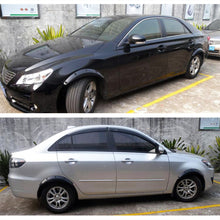 Load image into Gallery viewer, 2 PCS 58cm Car Stickers Rubber Large Round Arc Strips Universal Fender Flares Wheel Eyebrow Decal Sticker Eyebrow Car-covers Black Striped Round Arc Strips, 58cm