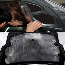 Load image into Gallery viewer, Car Hood Engine Noise Insulation Cotton Heat Waterproof Self Adhesive Car Heat Sound Insulation Cotton, Size: 1m x 1.4m x 5mm, Size: 1m x 1.4m x 5mm