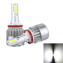 Load image into Gallery viewer, 2 PCS H8/H9/H11 18W 1800 LM 8000K IP68 Casnbus Constant Current Car LED Headlight with 2 COB Lamps, DC 9-36V, H8/H11, H11