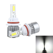 Load image into Gallery viewer, 2 PCS 9007 18W 1800 LM 6000K IP68 Casnbus Constant Current Car LED Headlight with 2 COB Lamps, DC 9-36V, 9007