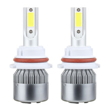 Load image into Gallery viewer, 2 PCS 9007 18W 1800 LM 6000K IP68 Casnbus Constant Current Car LED Headlight with 2 COB Lamps, DC 9-36V, 9007