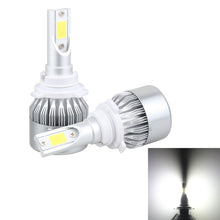 Load image into Gallery viewer, 2 PCS 9005 18W 1800 LM 6000K IP68 Casnbus Constant Current Car LED Headlight with 2 COB Lamps, DC 9-36V, 9005