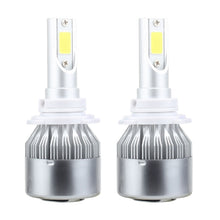 Load image into Gallery viewer, 2 PCS 9005 18W 1800 LM 6000K IP68 Casnbus Constant Current Car LED Headlight with 2 COB Lamps, DC 9-36V, 9005