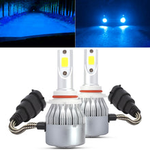 Load image into Gallery viewer, 2 PCS 9006 18W 1800 LM 6000K IP68 Casnbus Constant Current Car LED Headlight with 2 COB Lamps, DC 9-36V, 9006