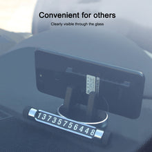 Load image into Gallery viewer, Multi-function Car Instrument Panel Mobile Phone Holder Temporary Parking Card
