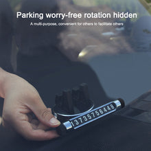 Load image into Gallery viewer, Multi-function Car Instrument Panel Mobile Phone Holder Temporary Parking Card