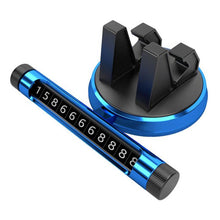 Load image into Gallery viewer, Multi-function Car Instrument Panel Mobile Phone Holder Temporary Parking Card