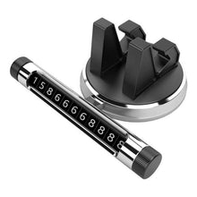 Load image into Gallery viewer, Multi-function Car Instrument Panel Mobile Phone Holder Temporary Parking Card