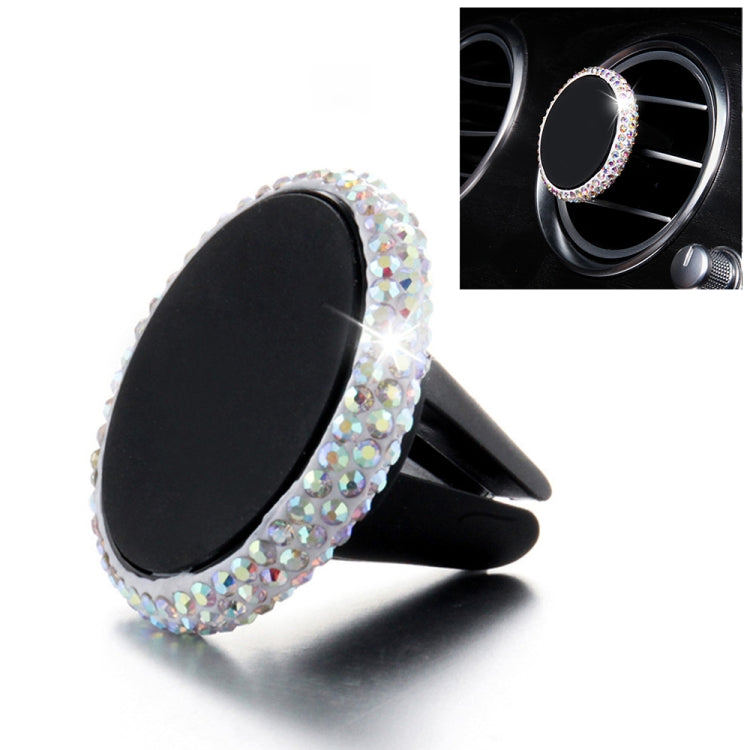 Car Diamond Magnetic Air Outlet Mobile Phone Holder, Air Outlet Holder (Colourful White), Air Outlet Holder(Black), Air Outlet e Holder(Colour), Air Outlet Holder(Pink), Air Outlet Holder(Blue), Air Outlet Holder(Red), Air Outlet Holder(White)