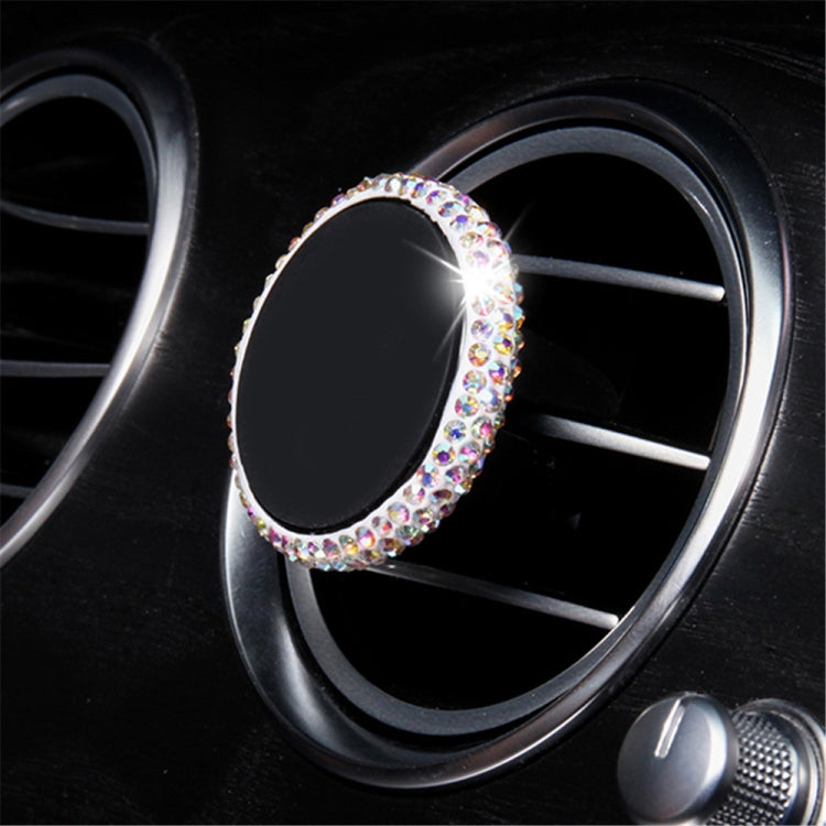 Car Diamond Magnetic Air Outlet Mobile Phone Holder, Air Outlet Holder (Colourful White), Air Outlet Holder(Black), Air Outlet e Holder(Colour), Air Outlet Holder(Pink), Air Outlet Holder(Blue), Air Outlet Holder(Red), Air Outlet Holder(White)