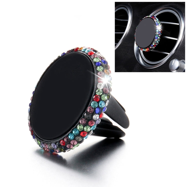 Car Diamond Magnetic Air Outlet Mobile Phone Holder, Air Outlet Holder (Colourful White), Air Outlet Holder(Black), Air Outlet e Holder(Colour), Air Outlet Holder(Pink), Air Outlet Holder(Blue), Air Outlet Holder(Red), Air Outlet Holder(White)