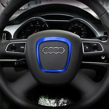 Load image into Gallery viewer, Car Auto Steering Wheel Decorative Ring Cover Trim Sticker Decoration for Audi