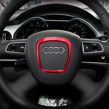 Load image into Gallery viewer, Car Auto Steering Wheel Decorative Ring Cover Trim Sticker Decoration for Audi