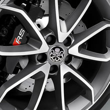 Load image into Gallery viewer, 4 PCS Car-Styling Skull Pattern Wheel Hub Decorative Sticker, Diameter: 5.8cm, Skull Pattern