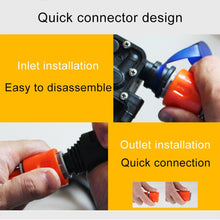 Load image into Gallery viewer, DC 12V Portable Double Pump High Pressure Outdoor Car Cigarette Lighter Washing Machine Vehicle Washing Tools, Double Pump