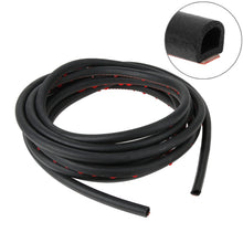 Load image into Gallery viewer, Small D-shaped Car Noise Reduction Sealing Strip with Sticker, Length: 5m, Length: 5m Small D-shaped