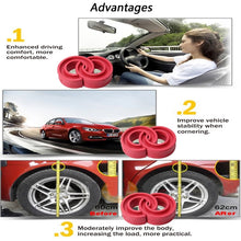 Load image into Gallery viewer, Pairs Car Auto B+ Type Shock Absorber Spring Bumper Power Cushion Buffer, Spring Spacing: 35mm, Spring Diameter: 160mm, B+Type(Spring Spacing: 38mm, Height: 72mm)
