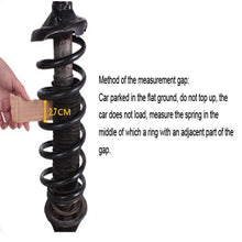 Load image into Gallery viewer, Pairs Car Auto B+ Type Shock Absorber Spring Bumper Power Cushion Buffer, Spring Spacing: 35mm, Spring Diameter: 160mm, B+Type(Spring Spacing: 38mm, Height: 72mm)