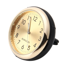 Load image into Gallery viewer, Car Outlet Clock Car Luminous Material Car Clock Car Electronic Watch Car Air Conditioning Outlet Perfume Ornaments