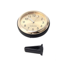 Load image into Gallery viewer, Car Outlet Clock Car Luminous Material Car Clock Car Electronic Watch Car Air Conditioning Outlet Perfume Ornaments