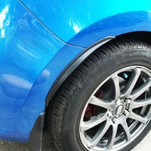 Load image into Gallery viewer, 2 PCS 54cm Car Stickers Rubber Large Round Arc Strips Universal Fender Flares Wheel Eyebrow Decal Sticker Eyebrow Car-covers Black Striped Round Arc Strips, 54cm, 75 x 2cm, 45 x 2cm