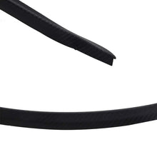 Load image into Gallery viewer, 2 PCS 54cm Car Stickers Rubber Large Round Arc Strips Universal Fender Flares Wheel Eyebrow Decal Sticker Eyebrow Car-covers Black Striped Round Arc Strips, 45 x 2cm, 75 x 2cm