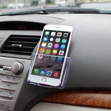 Load image into Gallery viewer, SHUNWEI Car Storage Bag Car Storage Box Bonded Phone Holder Transparent Mobile Phone Box, SD-1136