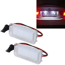 Load image into Gallery viewer, 2 PCS License Plate Light with 18  SMD-3528 Lamps for Ford,2W 120LM,6000K, DC12V(White Light), For Ford