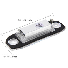 Load image into Gallery viewer, 2 PCS License Plate Light with 3  SMD-5050 Lamps for Volvo,2W 120LM,6000K, DC12V(White Light), For Volvo