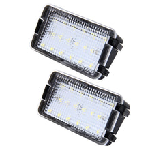 Load image into Gallery viewer, 2 PCS LED License Plate Light with 18  SMD-3528 Lamps for Seat,2W 120LM,6000K, DC12V(White Light), For Seat