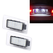 Load image into Gallery viewer, 2 PCS LED License Plate Light with 18  SMD-3528 Lamps for Hyundai,2W 120LM,6000K, DC12V(White Light), For Hyundai