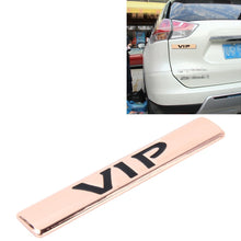 Load image into Gallery viewer, Auto VIP Sticker  VIP Label Car Stickers 3D Metal Fashion VIP Logo Car Stickers,Size:9.5*1.5cm