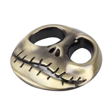 Load image into Gallery viewer, Skull Bone Shape Auto Sticker 3D Metal Fashion Car Stickers, Skull Bone Yellow, Skull Bone2