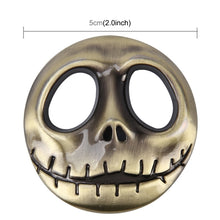 Load image into Gallery viewer, Skull Bone Shape Auto Sticker 3D Metal Fashion Car Stickers, Skull Bone Yellow, Skull Bone2
