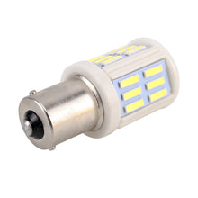 Load image into Gallery viewer, 2 PCS 1156 / BA15S 4.5W DC 12V 6000K 290LM Car Auto Ceramics Turn Lights / Reversing Light 27LEDs SMD-7020 Lamps, with Projector Lens, 1156 / BA15S