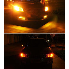 Load image into Gallery viewer, 2 PCS T20 / 7440 3W DC 12V 6000K 200LM Car Auto Ceramics Turn Lights / Reversing Light 16LEDs SMD-7020 Lamps, with Projector Lens, T20 / 7440