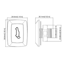 Load image into Gallery viewer, Universal Car Electric LED Light Tailgate Trunk Release Switch Rear Trunk Door Switch, Universal