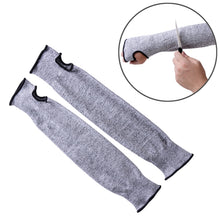 Load image into Gallery viewer, Elastic Breathable Anti-cut Elbow Arm Sleeve HPPE Protective Gear, Length: 45cm