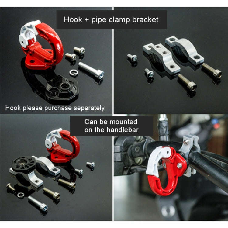 Durable Aluminum Alloy Hook Clip for Motorcycle / Bicycle, Hook Clip