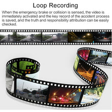 Load image into Gallery viewer, X96 4 inch 2.5D Full HD 1080P Multi-functional Smart Car Dual Lens Video Record Camera Support TF Card / Motion Detection, X96
