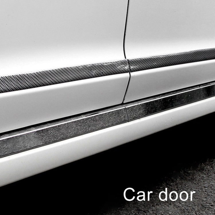 Universal Car Door Threshold Decoration Strip Decorative Sticker, Size : 10CM x 3M, Size : 10CM x 3M(Black)