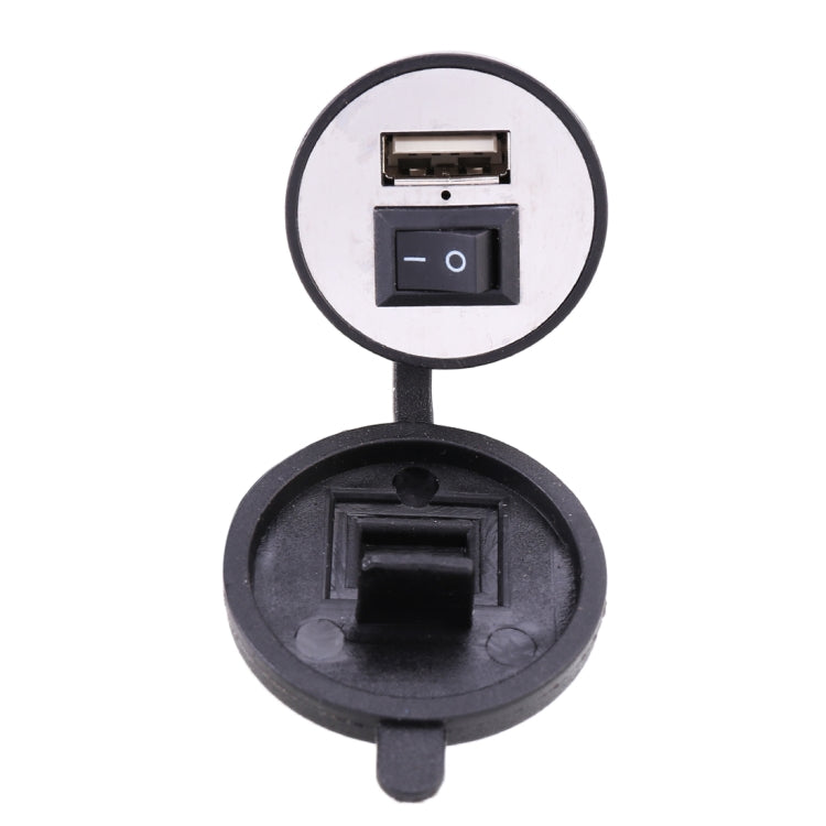 Universal Motorcycle USB Phone Charger Fast Charging, Random Color Delivery, 2.1V  With  Switch