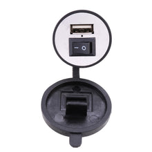 Load image into Gallery viewer, Universal Motorcycle USB Phone Charger Fast Charging, Random Color Delivery, 2.1V  With  Switch