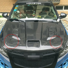 Load image into Gallery viewer, A Pair Car Modified Hood Lock General Racing Car Cover Lock with Keys, with Keys(Black)