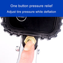 Load image into Gallery viewer, Car Multi-functional Digital LCD Display Tire Air Pressure Inflator Gauge Vehicle Tester Inflation Monitoring, Display Tire Air Pressure