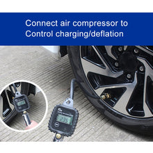 Load image into Gallery viewer, Car Multi-functional Digital LCD Display Tire Air Pressure Inflator Gauge Vehicle Tester Inflation Monitoring, Display Tire Air Pressure